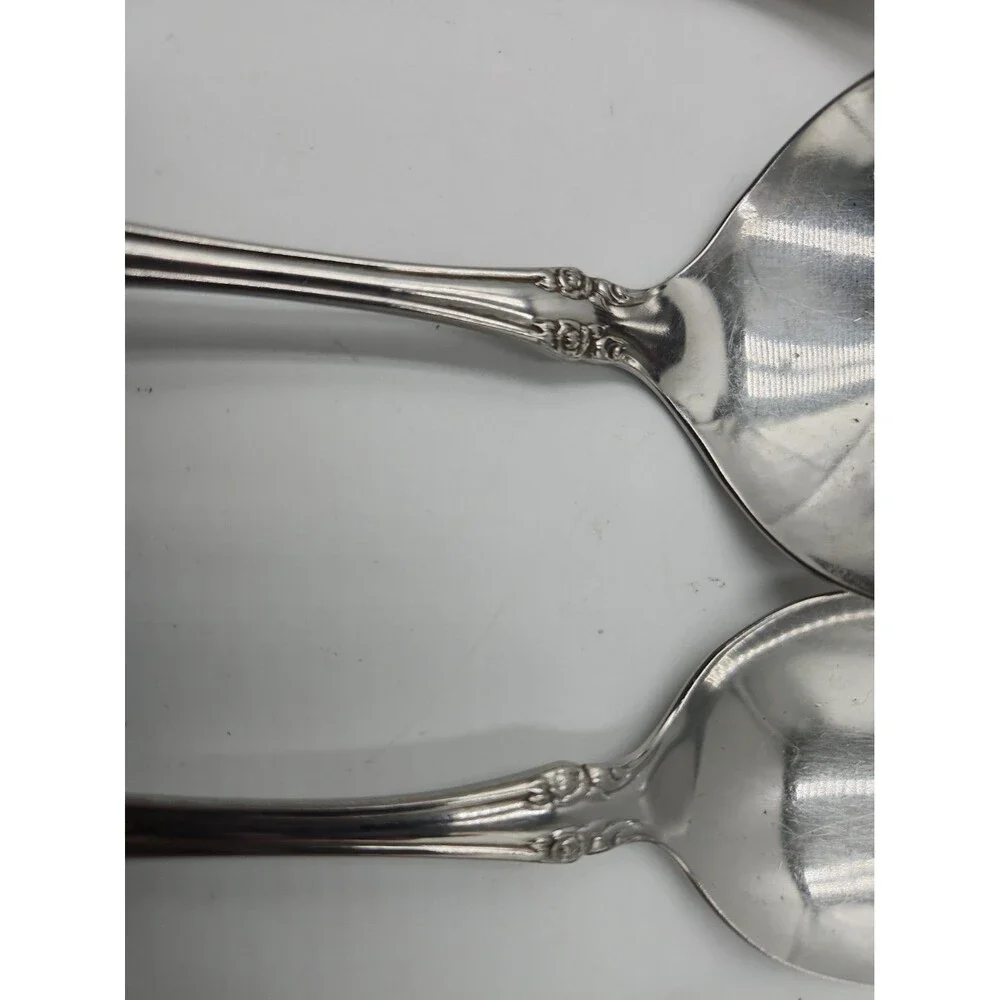 Oneida Community Brahms 8 Piece Hostess Set Serving Stainless Steel Flatware
